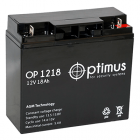 Аккумулятор Optimus OP-1218 (12В, 18Ач)